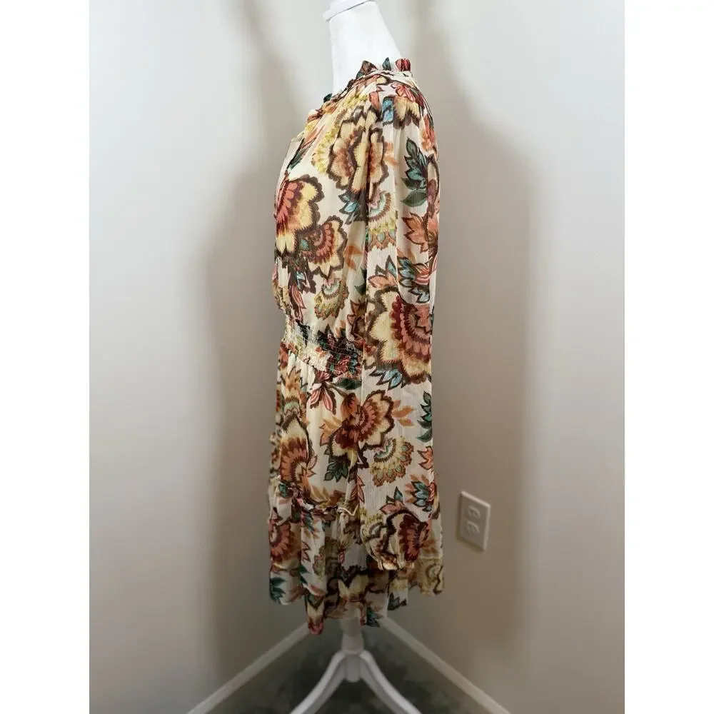 Autres Filles Women’s Dress Women’s Size XL Floral Ruffle Boho Cottagecore - Picture 5 of 11